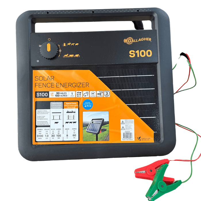 Gallagher S100 Solar Fence Energizer