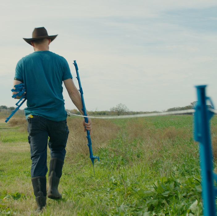 Polybraid Electric Fence - Powerflex SUPER 9 (Mixed Tinned Copper/Stainless Steel)  - 1320 ft