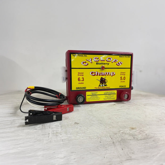 Cyclops CHAMP Battery 5 Joule DC Energizer