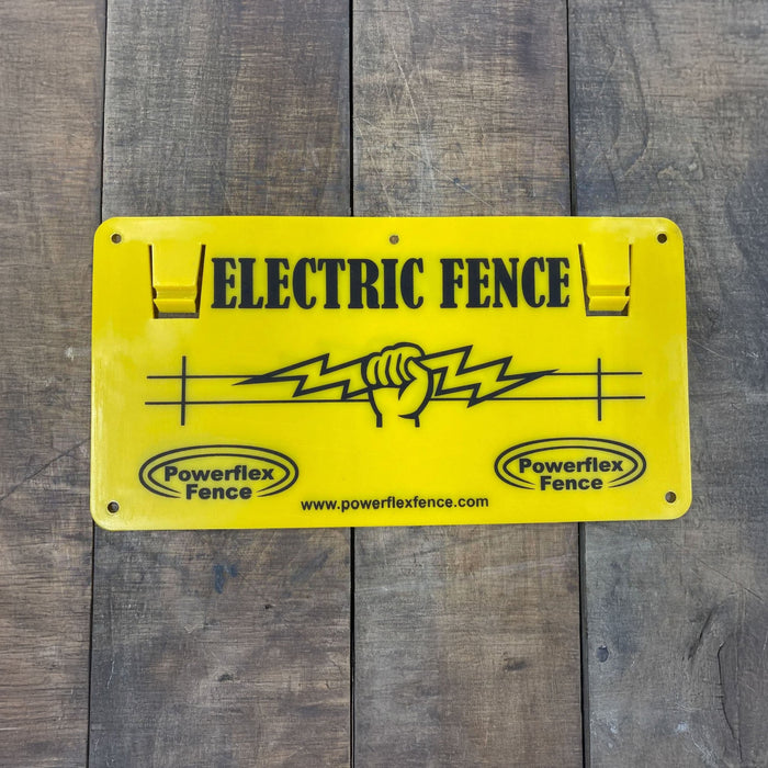 Electric Fence Sign