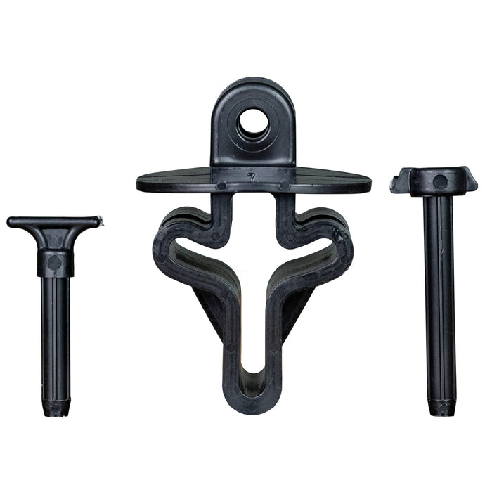 Slide over Pin lock T-Post Insulator  (25 per bag) | Powerflex