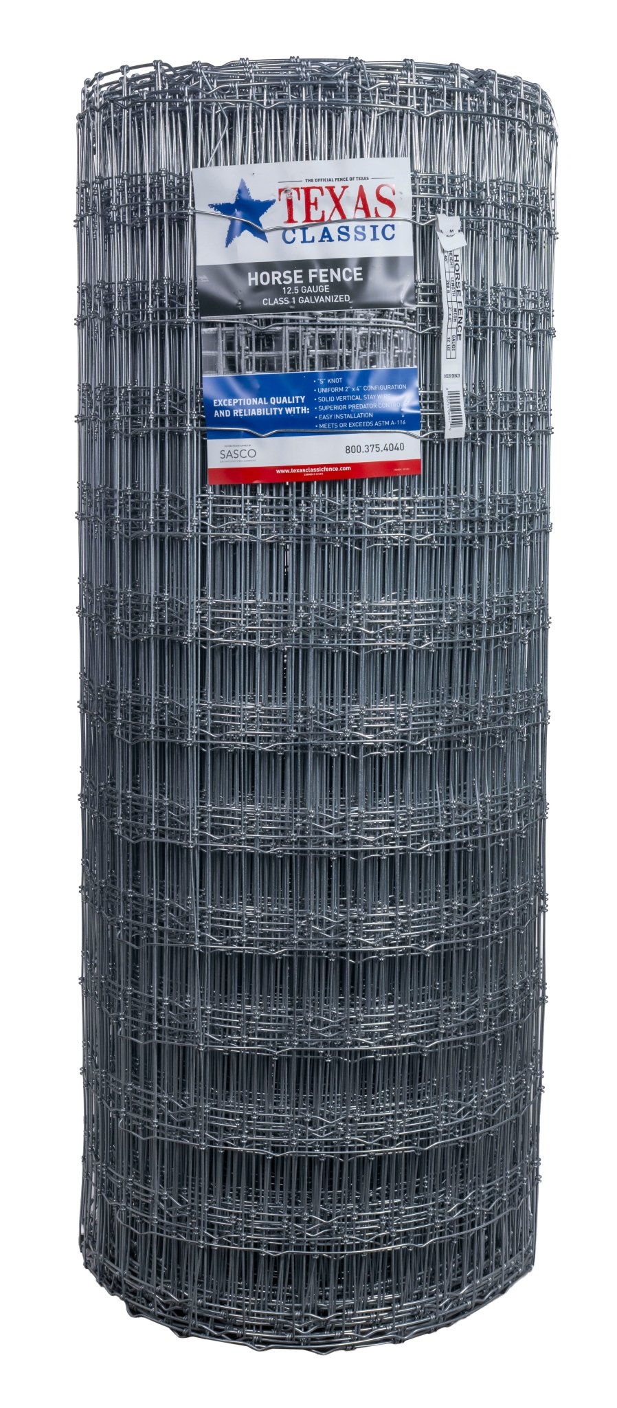 Texas Classic Horse Fence, 48" - Powerflex