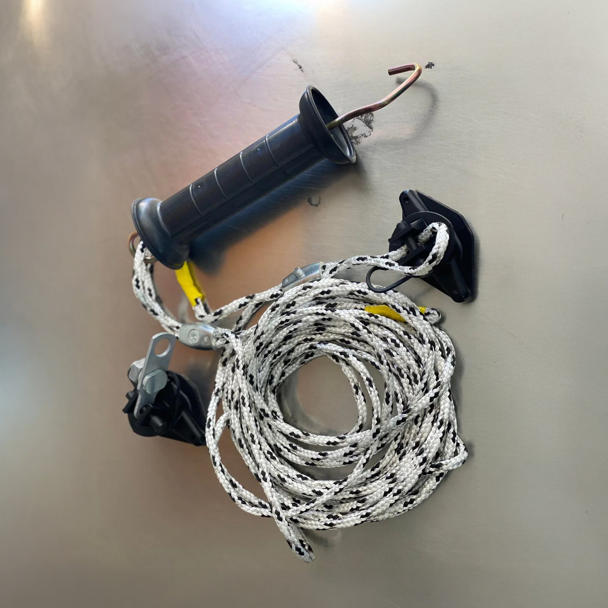 Gold Rope Electric Fence Gate Kit 24' — Powerflex
