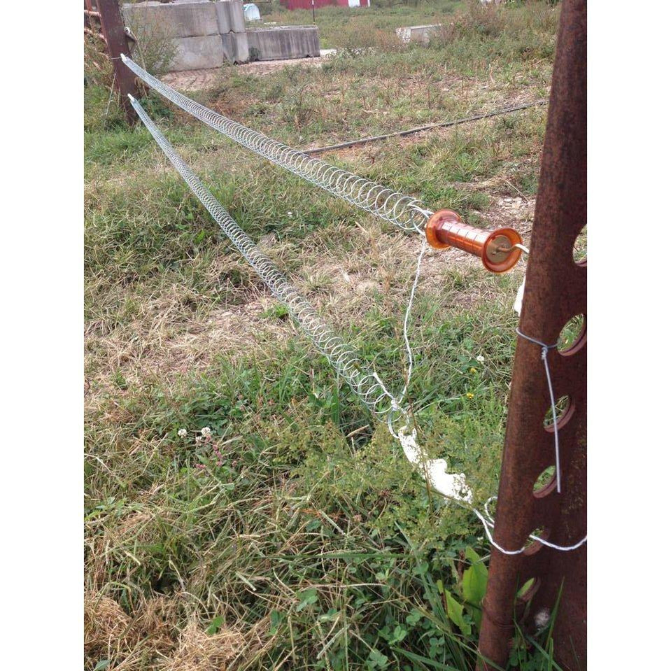 Spring Gate Kit 24 FT Electric Fence Gate Handle & Insulator — Powerflex