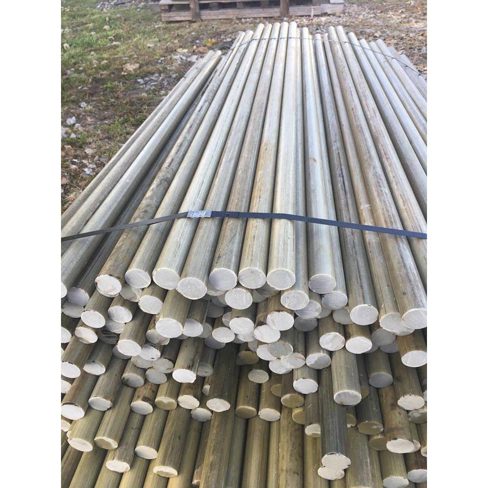 Fiberglass Rods - 1-1/4" X 6' , Uncoated, Undrilled