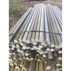 Fiberglass Rods - 1-1/4" X 6' , Uncoated, Undrilled