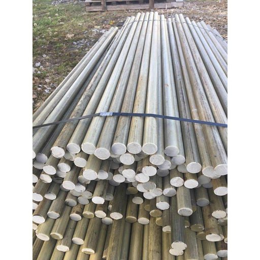 Fence Post - 1-1/4" X 6' Fiberglass Rod, Uncoated, Undrilled