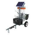 Range Ward Bison Razer Grazer — front view with reels and solar panel