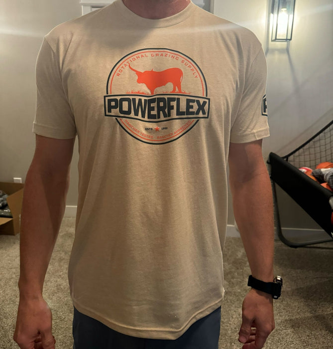 Powerflex Supply T-Shirt- Beige