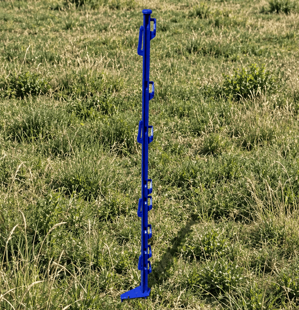 Powerflex Tread-In Post - Blue - Powerflex