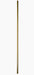 1' x 5' Fiberglass Rod - Uncoated, Undrilled