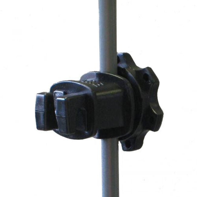 Black Round Post Insulator - 25pk - Powerflex