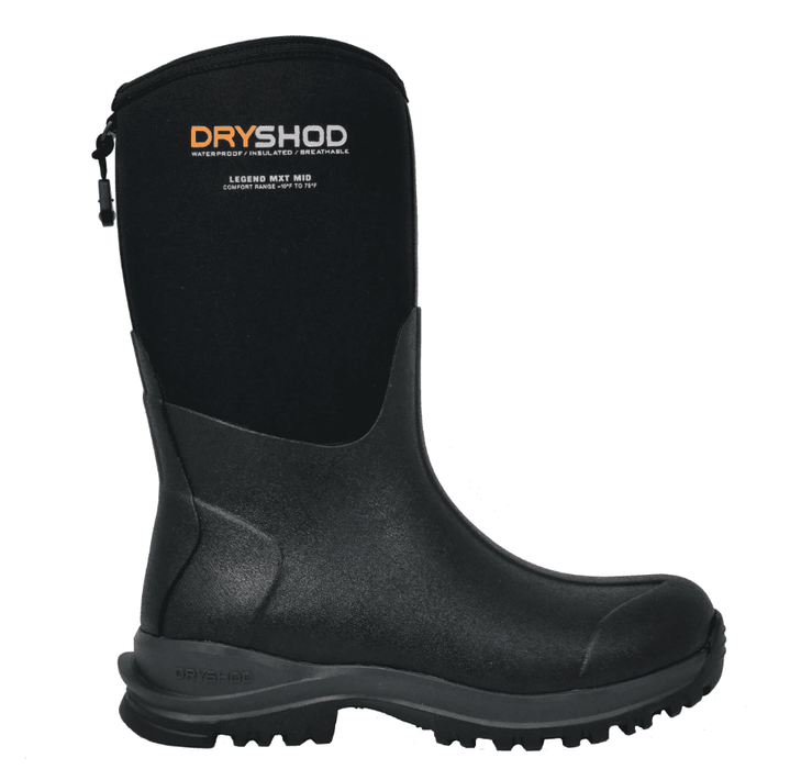 Dryshod - Women's Legend MXT Mid Boots - Black - Powerflex