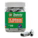 Strainrite - Crimp -  7 gauge  Bottle of 50