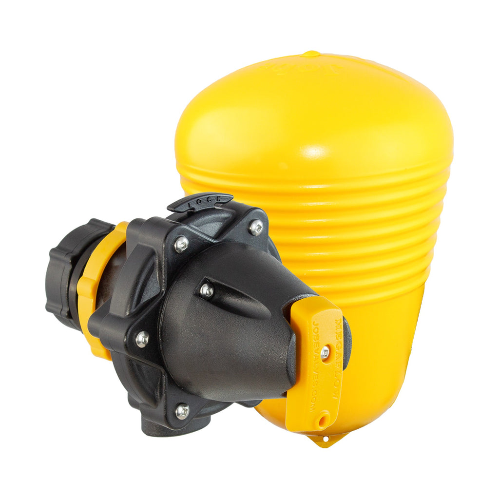 Jobe Megaflow Valve 1-1/4" with Detachable Long Tail