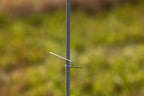 Utilizer 3/8 inch galvanized spring clip for fiberglass fence rods