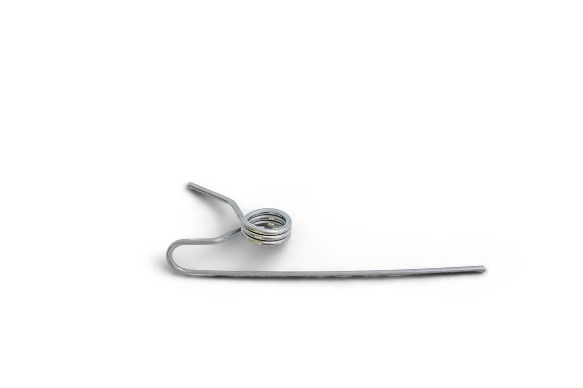 Utilizer 3/8 inch galvanized spring clip for fiberglass fence rods