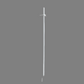 SunGuard Pointed Fiberglass Post, Undrilled
