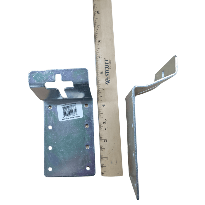 Horizontal T-Post Bracket - 3"