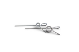 Utilizer 1/2 inch stainless steel No-Slip clip for fiberglass fence rods