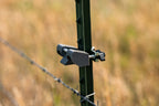 Utilizer black poly wire reel holder for electric fence