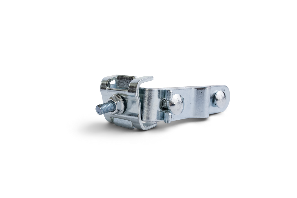 Utilizer T-post stand-off bracket for electric fence