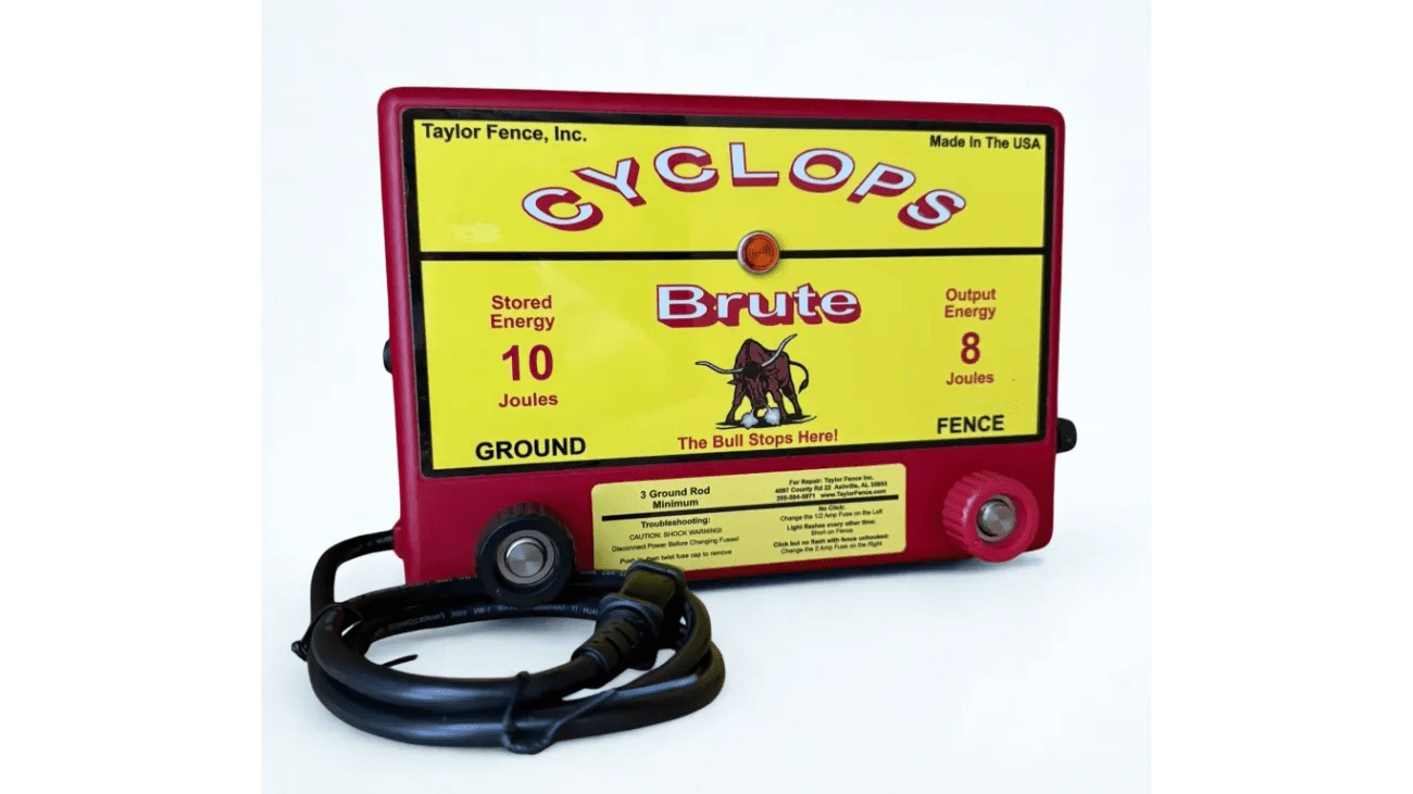 Cyclops BRUTE 8 Joule AC Energizer - genuine unit photo
