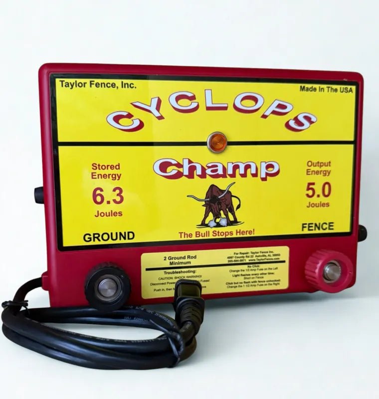 Cyclops CHAMP 5 Joule AC Energizer - genuine unit photo