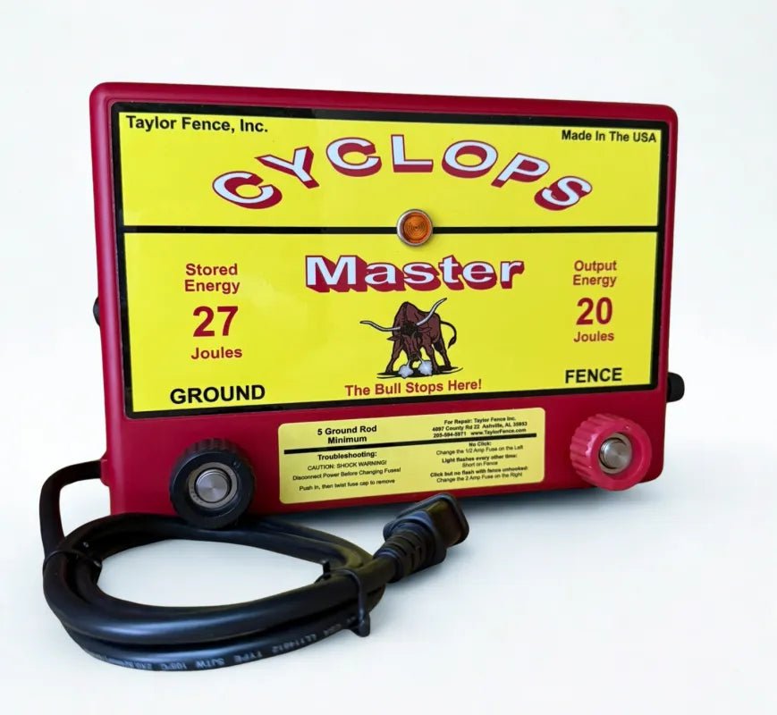 Cyclops MASTER 20 Joule AC Energizer - genuine unit photo
