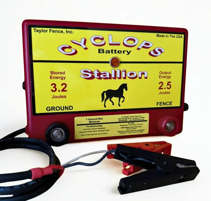 Cyclops STALLION Battery 2.5 Joule DC Energizer
