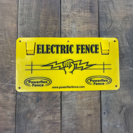 Electric Fence Sign