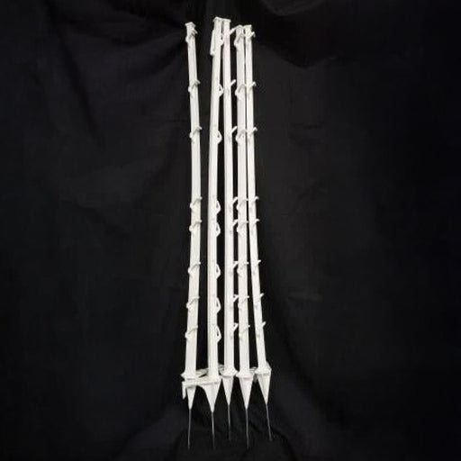 FenceGard Tread -In Post, White