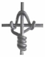 Woven Wire 12.5g Fixed Knot Hi Tensile 13/48/6, 330'