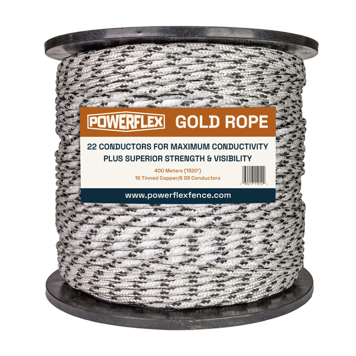 Powerflex Polybraid Gold Rope