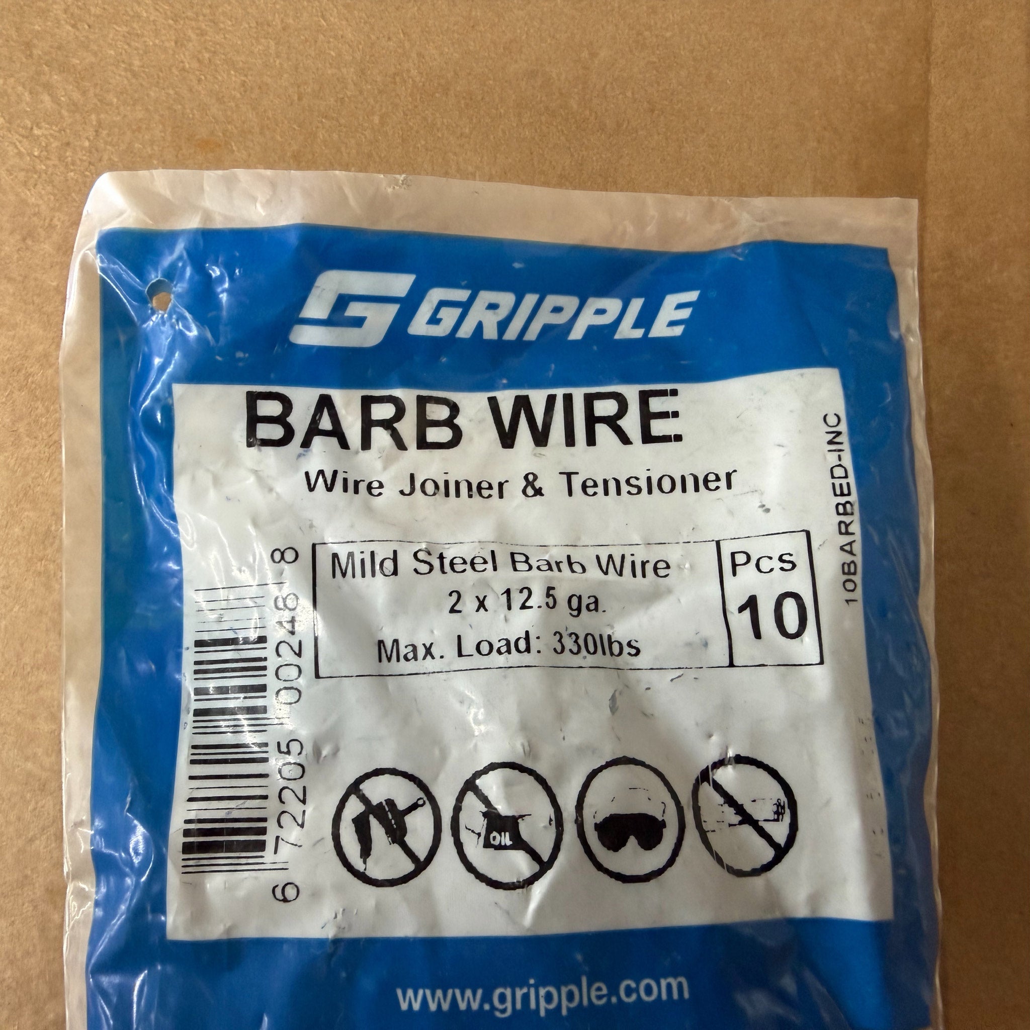Barbed Wire Gripple Wire Joiner - Bag of 10 - Powerflex