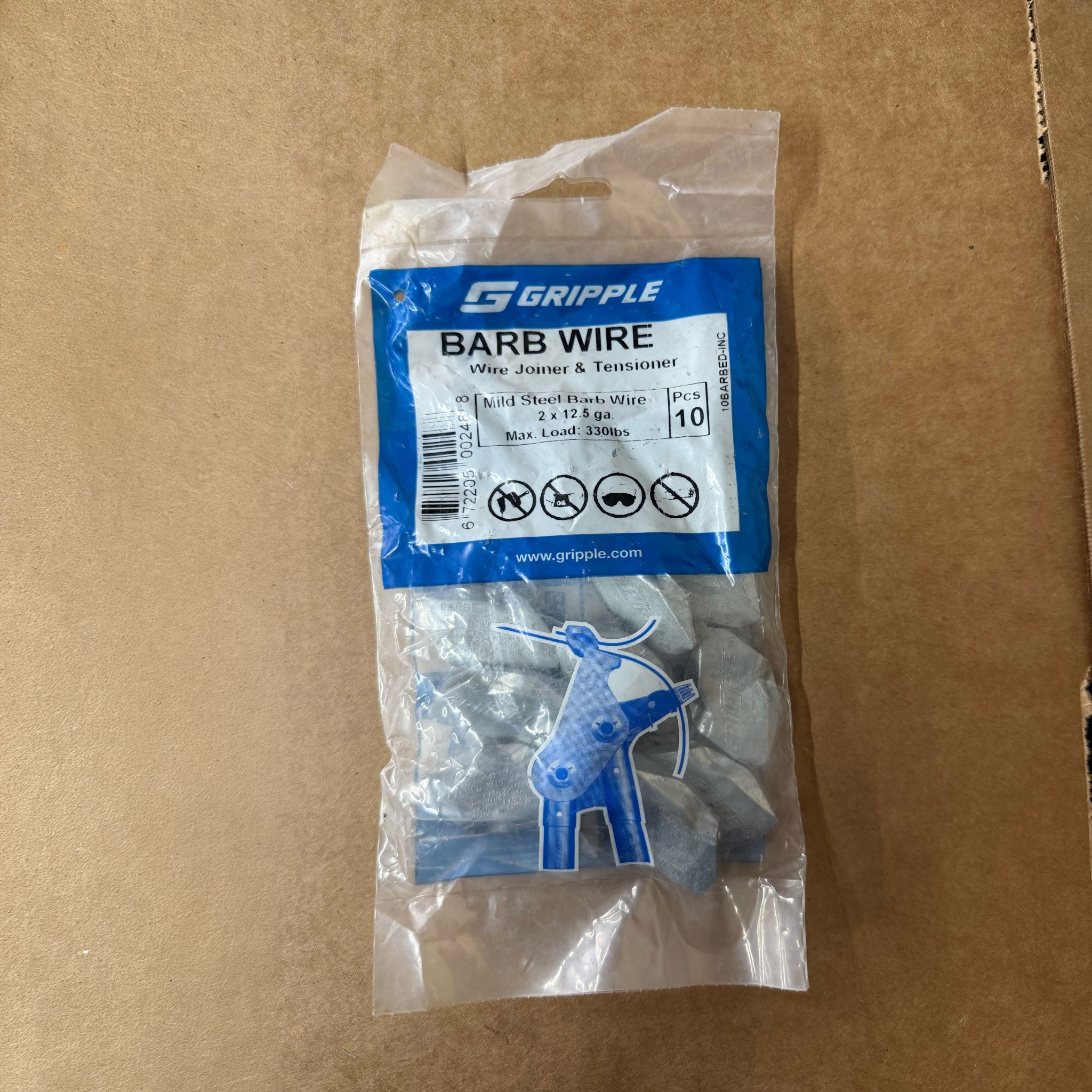 Barbed Wire Gripple Wire Joiner - Bag of 10 - Powerflex