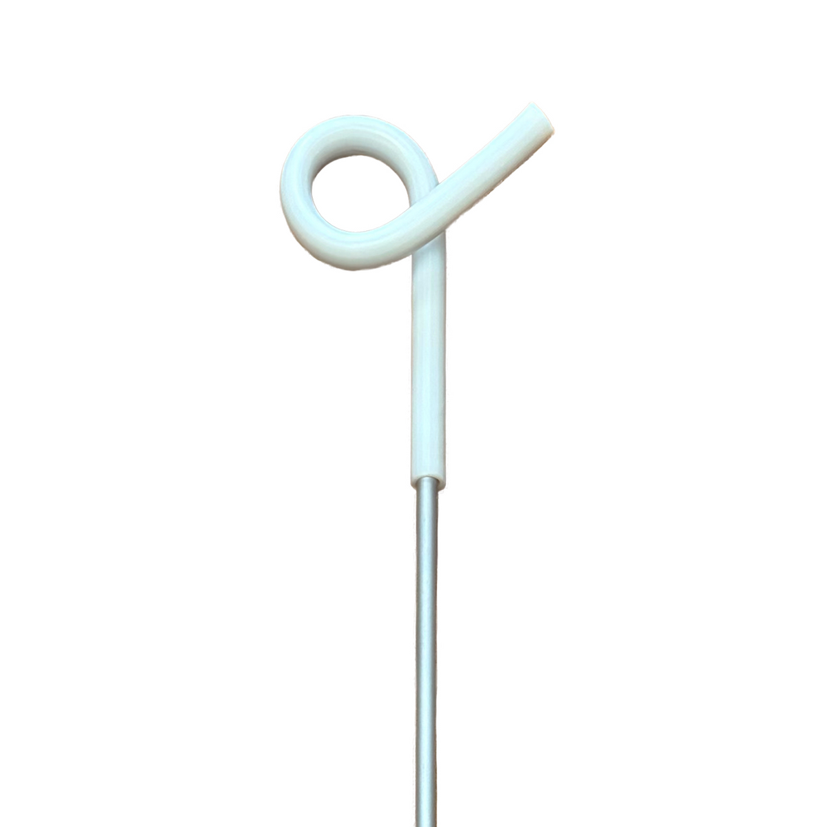 Powerflex Pig Tail Step-In Post white loop top