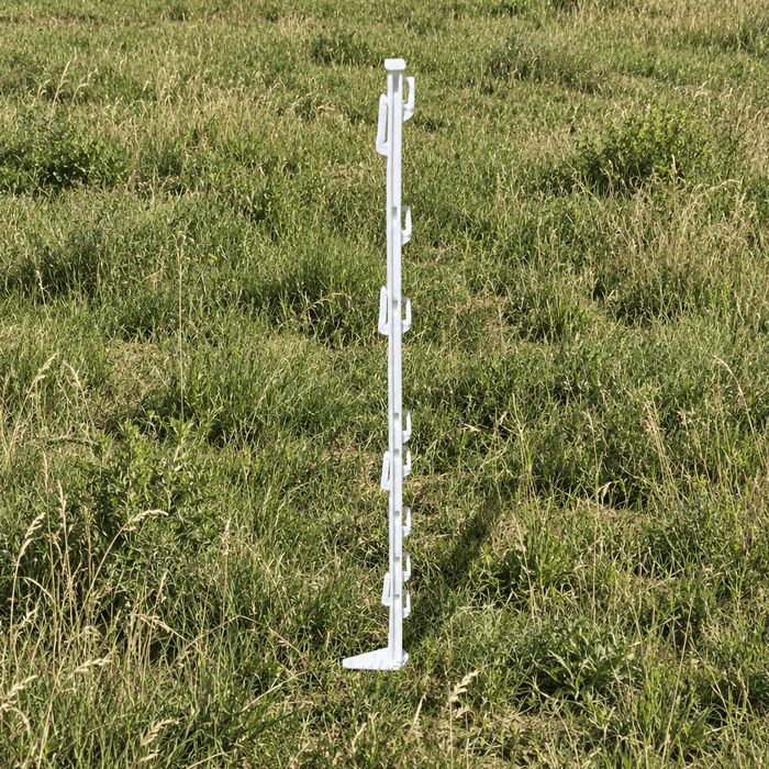 Powerflex Tread-In Post - White