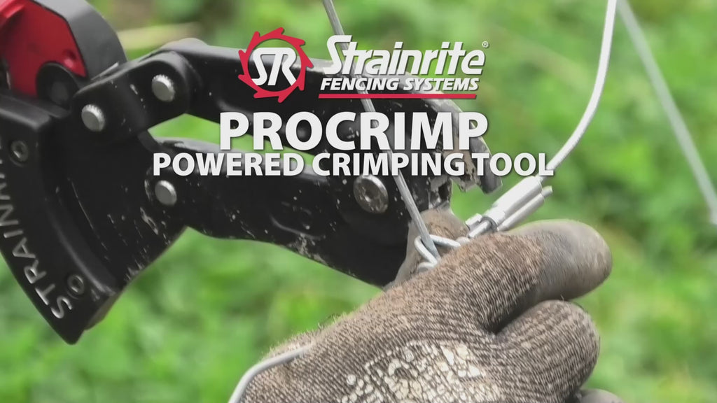 Strainrite Procrimp Powered Crimping Tool