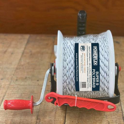 Pre - wound Taragate Geared Reel (TGR) with Super 9 Polybraid (PBSC4) - Powerflex