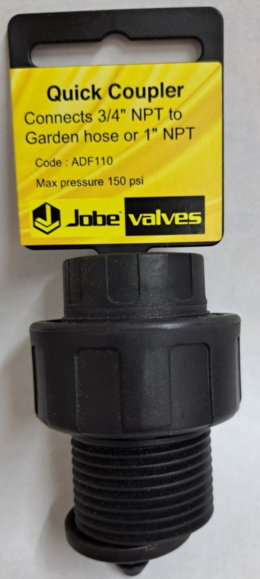 Jobe FGHT/FNPT 3/4" Adaptor