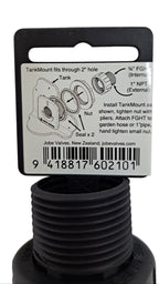 Jobe Valve Tank Mount Adaptor 3/4'' FNPT x 3/4'' FGHT - Powerflex