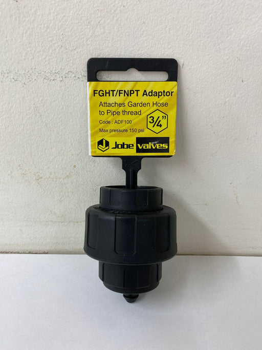 Jobe FGHT/FNPT 3/4" Adaptor - Powerflex
