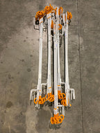 Gallagher Pig Tail Post  (Orange Tops) | Powerflex