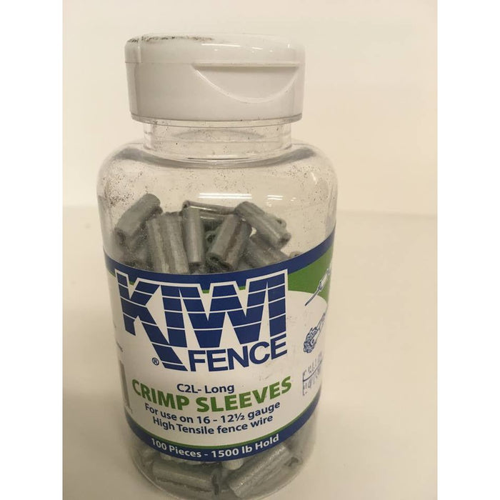 Crimp Sleeves Long C2L (12.5 ga. Smooth)