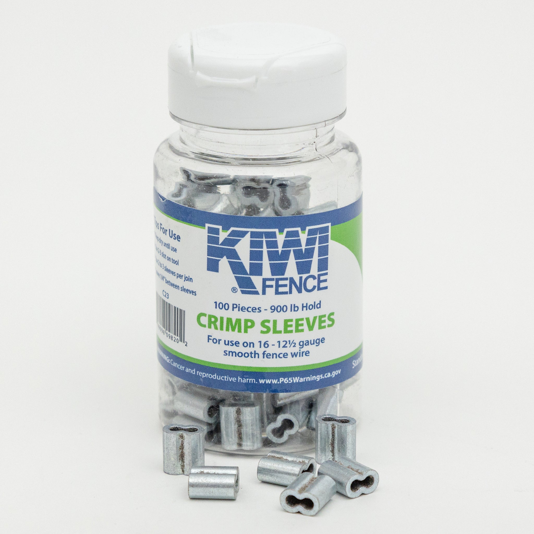 Crimp Sleeves C23 (12.5 ga. Smooth) 100 pk | Powerflex