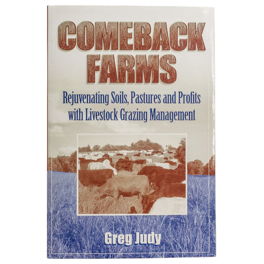 Comeback Farms: Book by Greg Judy - 0