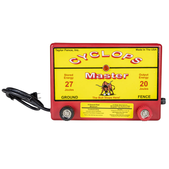 Cyclops 20 Joule MASTER Energizer- CURRENTLY ON BACKORDER - Powerflex