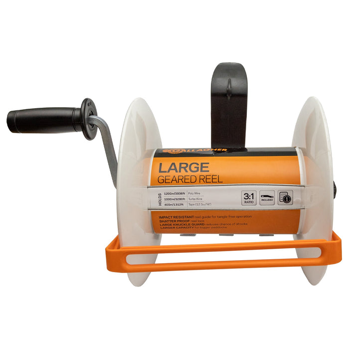 Gallagher Geared Reel – Large, 2,640 FT