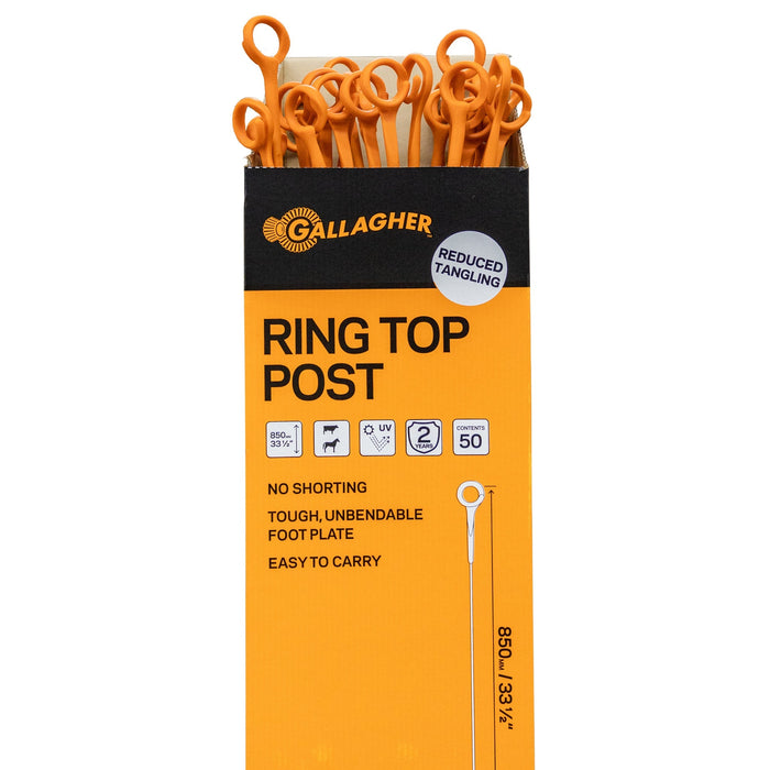 Gallagher Ring Top Posts (50 Pk)
